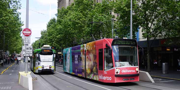 Yarra Trams Combino 3506 Deliveroo & Z3 144